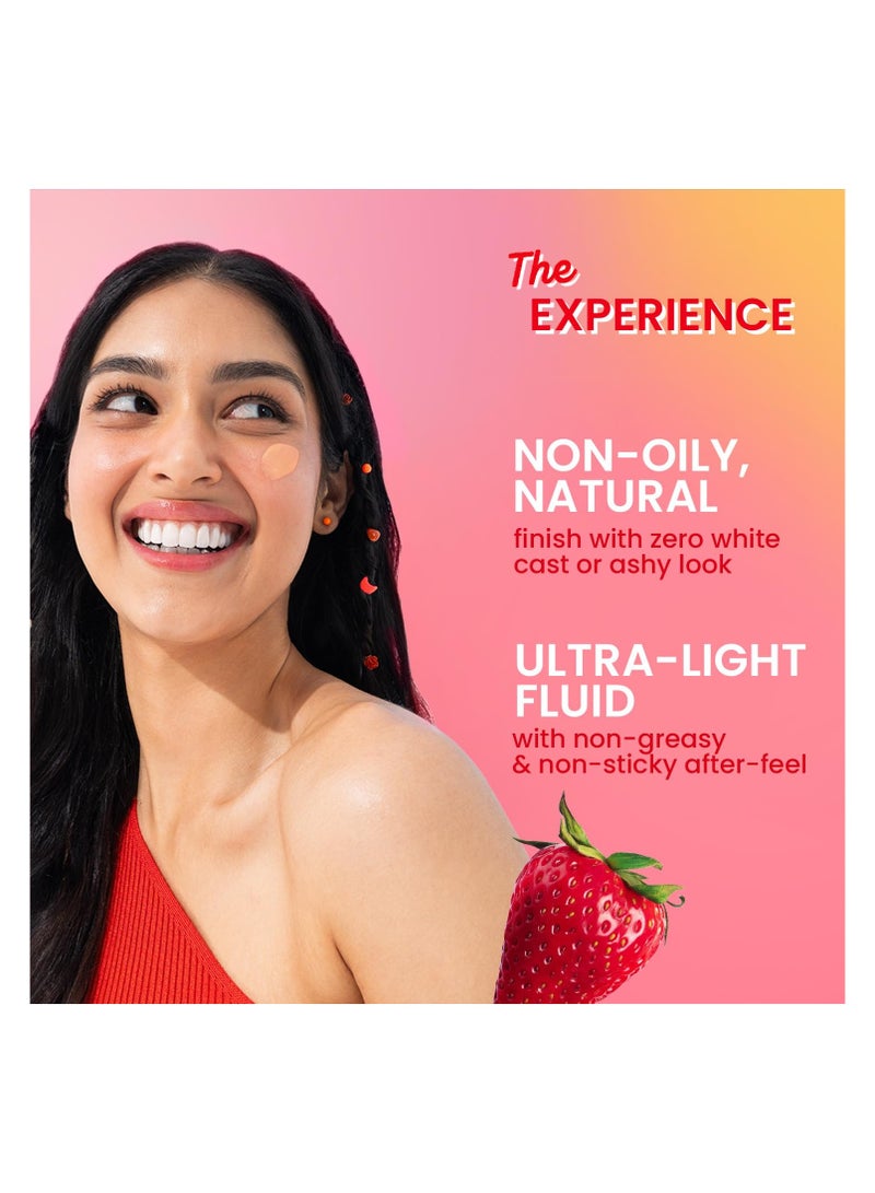 Dot & Key Strawberry Dew Tinted Sunscreen SPF 50+ Pa++++ - 01A Rose In-Vivo Tested | Protection Against UVA & UVB | Broad Spectrum, Water & Sweat resistant | For All Skin Types | 50ml - Image 3