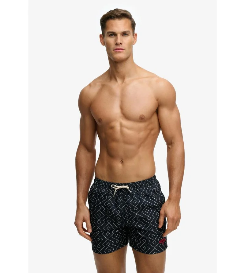 Superdry Premium Printed 15-inch Swim Shorts