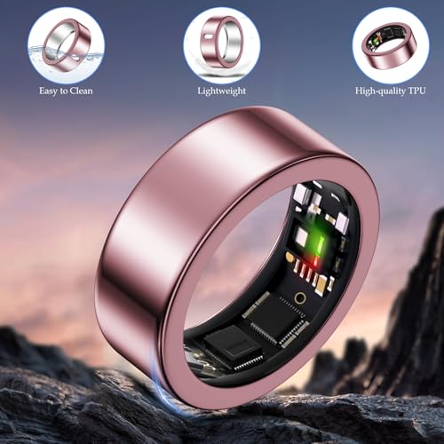 Hexasider 5 Pack Cover for Ultrahuman Ring Air, Anti-Scratch TPU Protector Compatible with Ultrahuman Ring Case Accessories for Women Men Working Out Gym (Size 8) - Image 5