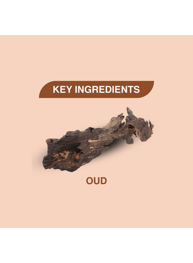 khadi veda Oud Body Cleanser 300Ml Bottle For Relaxation And Antibacterial Benefits Helps In Nourishing Suitable For Unisex(Pack Of 2) - Image 3