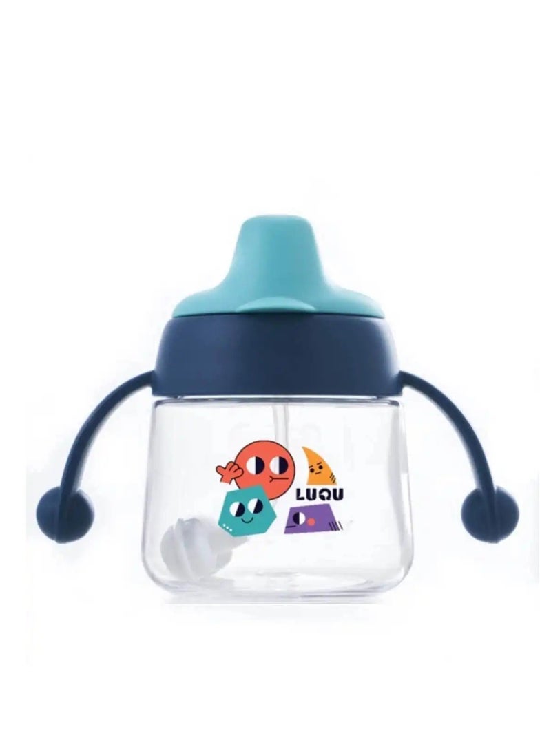 Luqu Duckbill Water Cup Tritan Cup 180 Ml Blue
