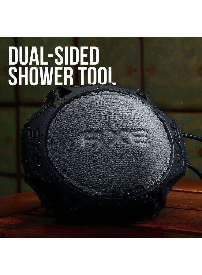 Axe Shower Tool Skin Cleanser for Smoother Skin Detailer Exfoliates and Gently Cleanses One Size 3 Count - Image 3
