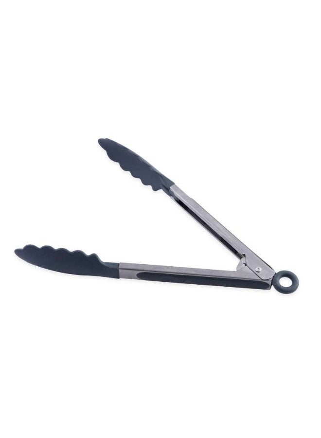 Pan Home Kiro Silicone Tong 26x3cm - Grey - Image 3
