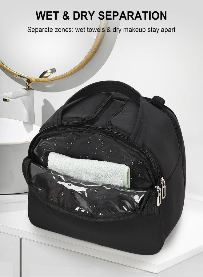 TANTO Travel Toiletry Bag, Lightweight Large Toiletry Bag for Women Wide-Open Ultra Light Cosmetic Makeup Bag Standing Toiletry Organizer with Handle for Full-Size Toiletries, Travel Essentials, Accessories - Image 5