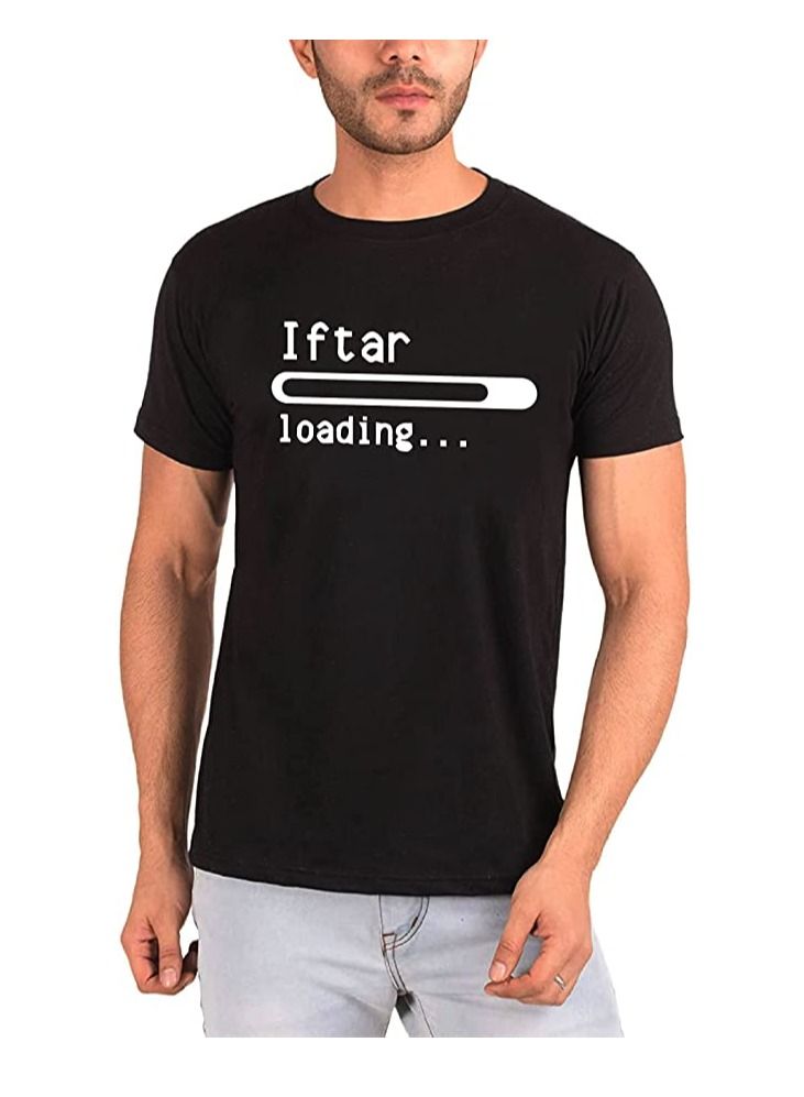 PRINTSHOP4ME Ramadan Printed Round Neck Cotton Mens Tshirt Design 6 - Image 1
