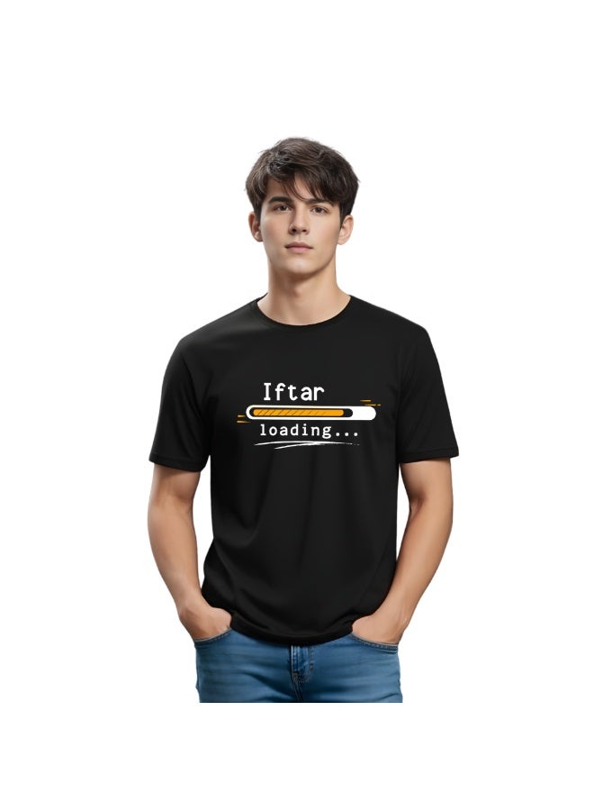 PRINTSHOP4ME Ramadan Printed Round Neck Cotton Mens Tshirt Design 6 - Image 1