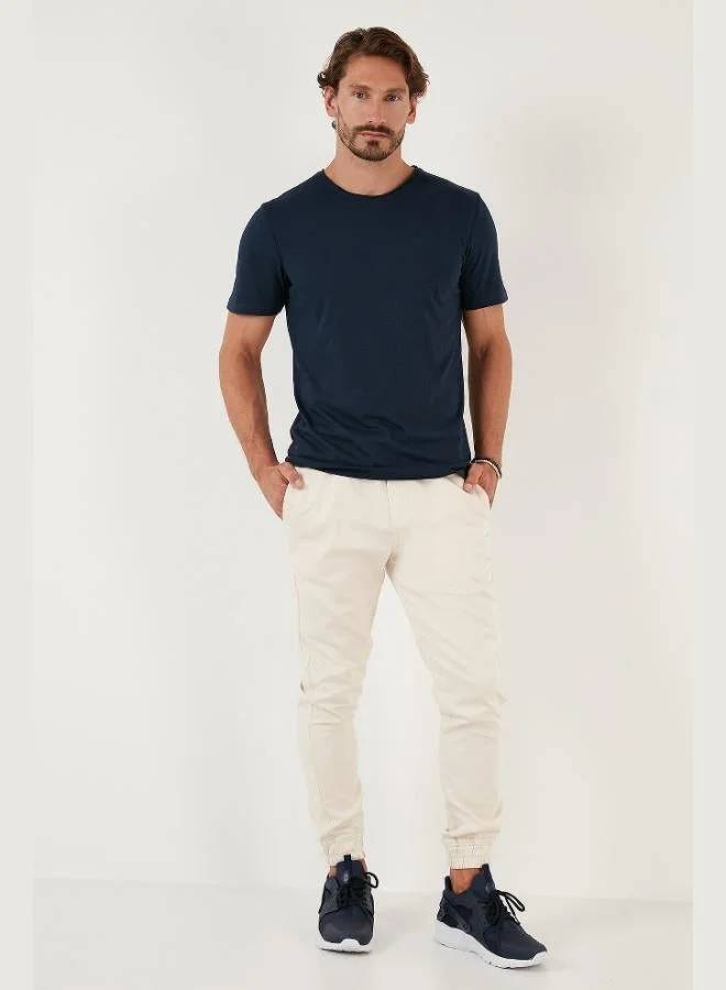 Buratti  Buratti Crew Neck 100% Cotton Regular Fit Basic T Shirt Men's T SHIRT 59020001 for Men | Best Price UAE