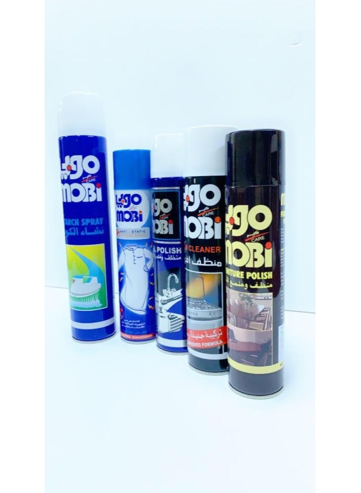موبي بخاخ منظف وملمع الاثاث - 300 مل - Image 3
