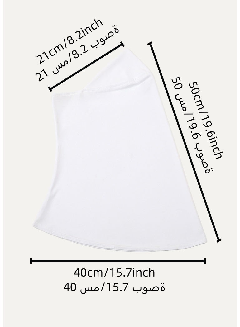 حجاب مسلم للنساء التنفس غير التمدد مثالي للرمضان والملابس العادية - Image 2