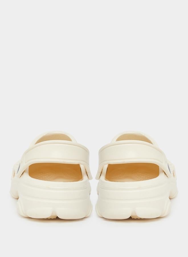 Take Two Vamp Perforated Solid Heel Strap Clogs - Image 5