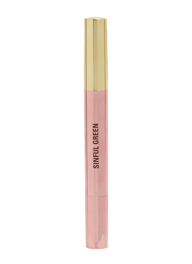 REVOLUTION عصا ظلال العيون Lustre Wand من Makeup Revolution باللون الأخضر Sinful  - Image 2
