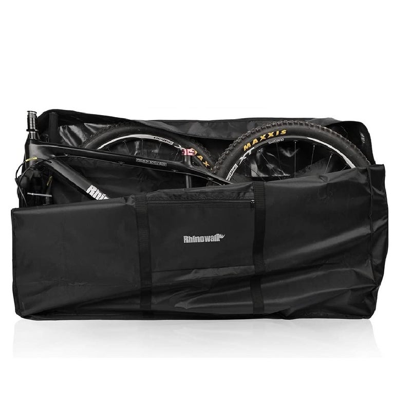 Rhinowalk Folding Bike Carry Bag 26 Inch Thick Bicycle Transport Storage Case Bike Travel Bag for Air Travel,Transport,Shipping Professional Cycling Accessories - Image 1