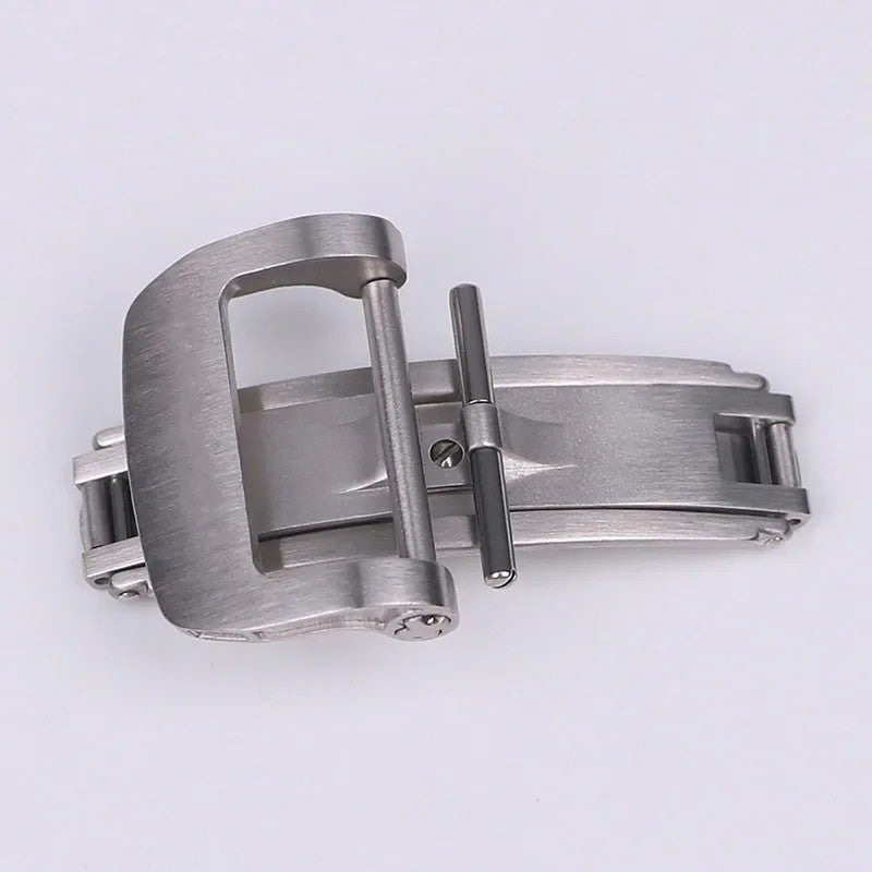 Bluejw Replacement Butterfly Buckle Clasp for Apple Watch Bracelet Strap – Folding 304L Stainless Steel Watch Band Closure - Image 1
