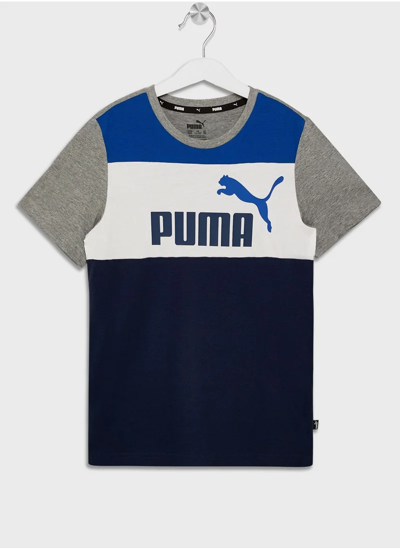 PUMA Kids Essential Block T-Shirt