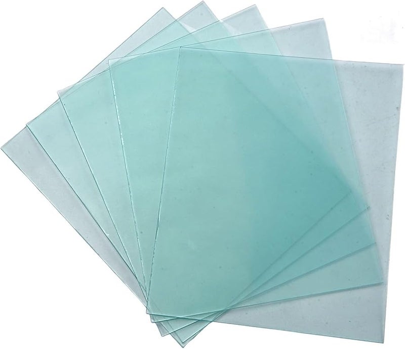 5 Pack Auto Darkening Welding Helmet Protective Film Lens Cover 110x90MM For TIG MIG Plasma - Image 2