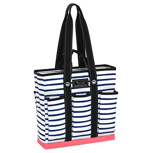 SCOUT Rocket Pocket Tote - Multi-Pocket Travel, Nurse, Teacher, Mom Tote, 7 Pockets Total, Two Sets of Straps, Folds Flat - Image 1