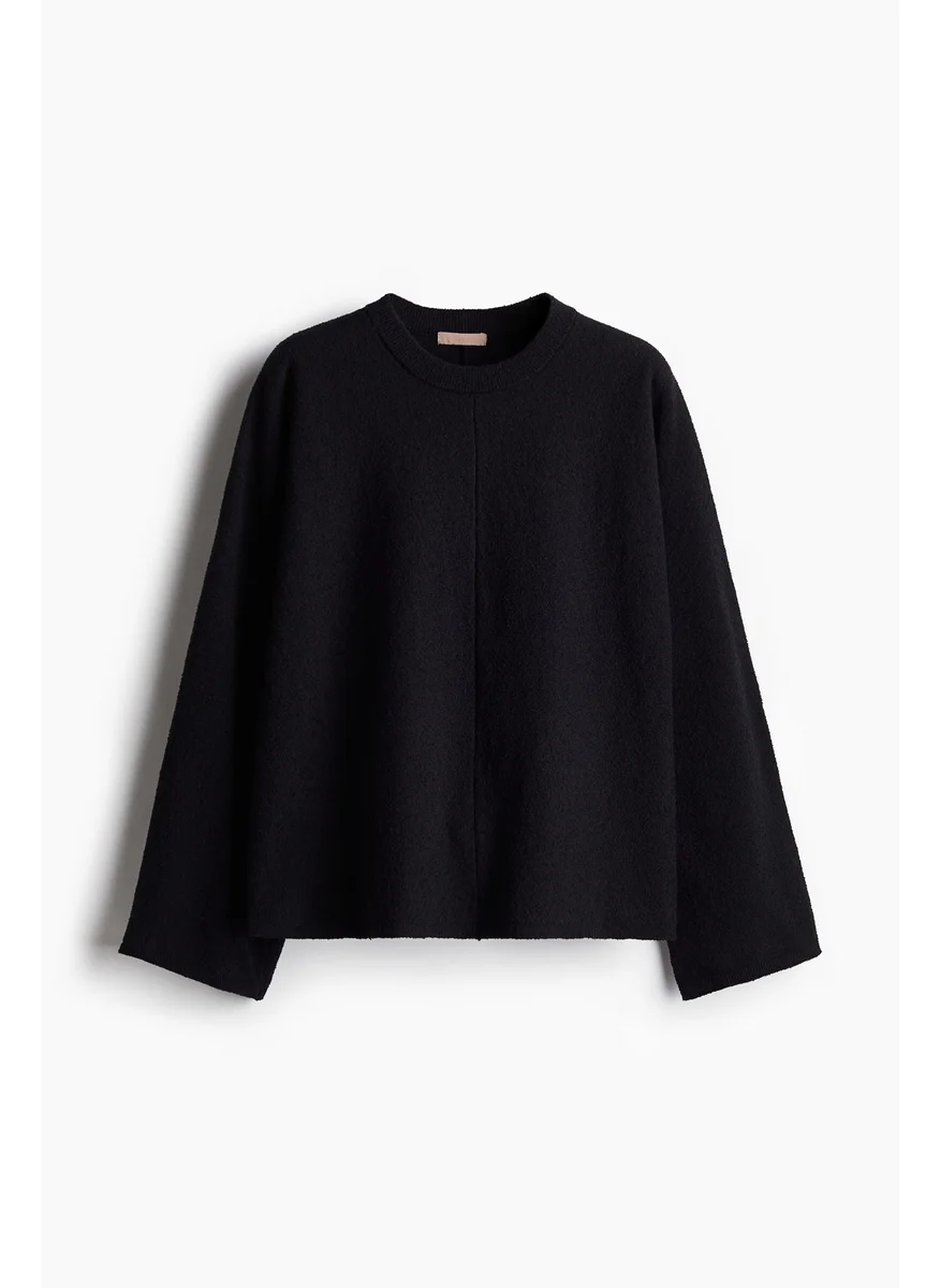 اتش اند ام Bouclé-Knit Jumper