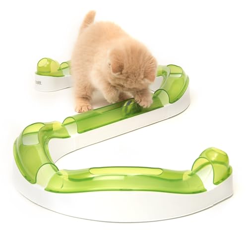 Catit Senses 2.0 Wave Circuit Interactive Cat Toy - 8-Piece Closed-Track Ball Toy for All Breed Sizes - Image 5
