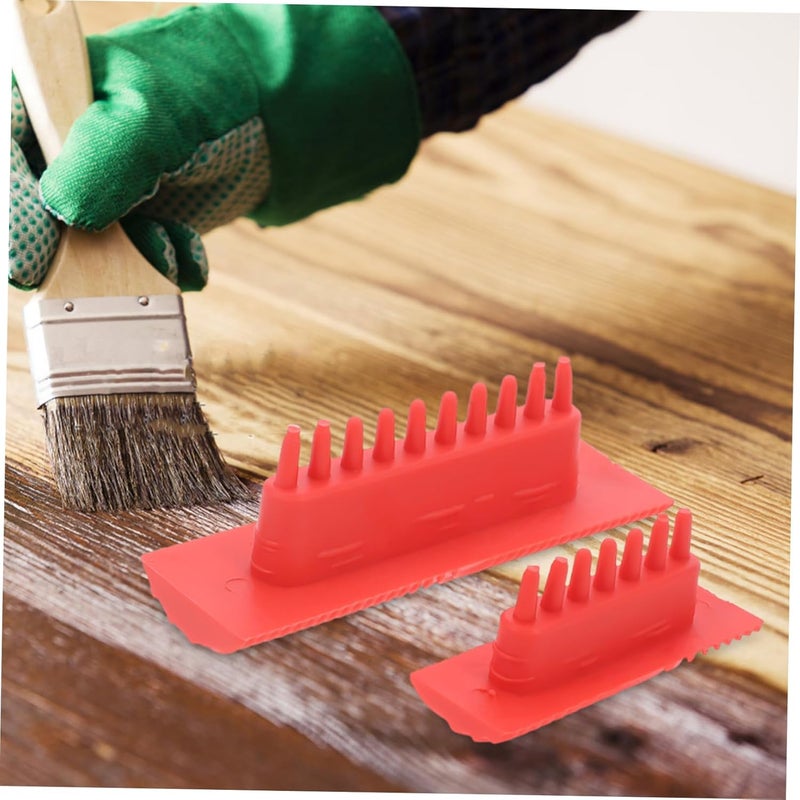 Growing order stock support POPETPOP 6pcs Wood Grain Painting Tool Wood Pattern Graining Rollers for Wall Art Decoration Easily Graining Tools Space saving Popular practical build Durability enhanced Non sticky surface Modern practical shape Surface safe Transparent body Fast warehouse picking Assorted natural tone picks Local available supply All need matching options Multi-demand compliant quality Cost effective global grade quality All storage type compatible Heat insulation layer Compact design Fine detail Practical versatile construction All region coverage Modern color selections In-house warehouse packing Daily life matching design Periodic stock arrangement Various fittings - Image 2