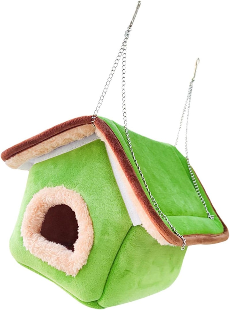 Parrots Bedding Thickened Plush Birdhouses Indoor Outdoor Use Detachable Washable Pet Accessory for Indoor/Outdoor - Image 3