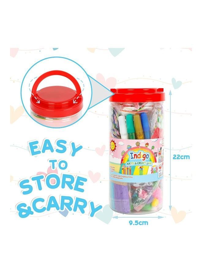 NIBEMINENT 1000-Piece DIY Crafts Kit Set With Pipe Cleaners - Image 2