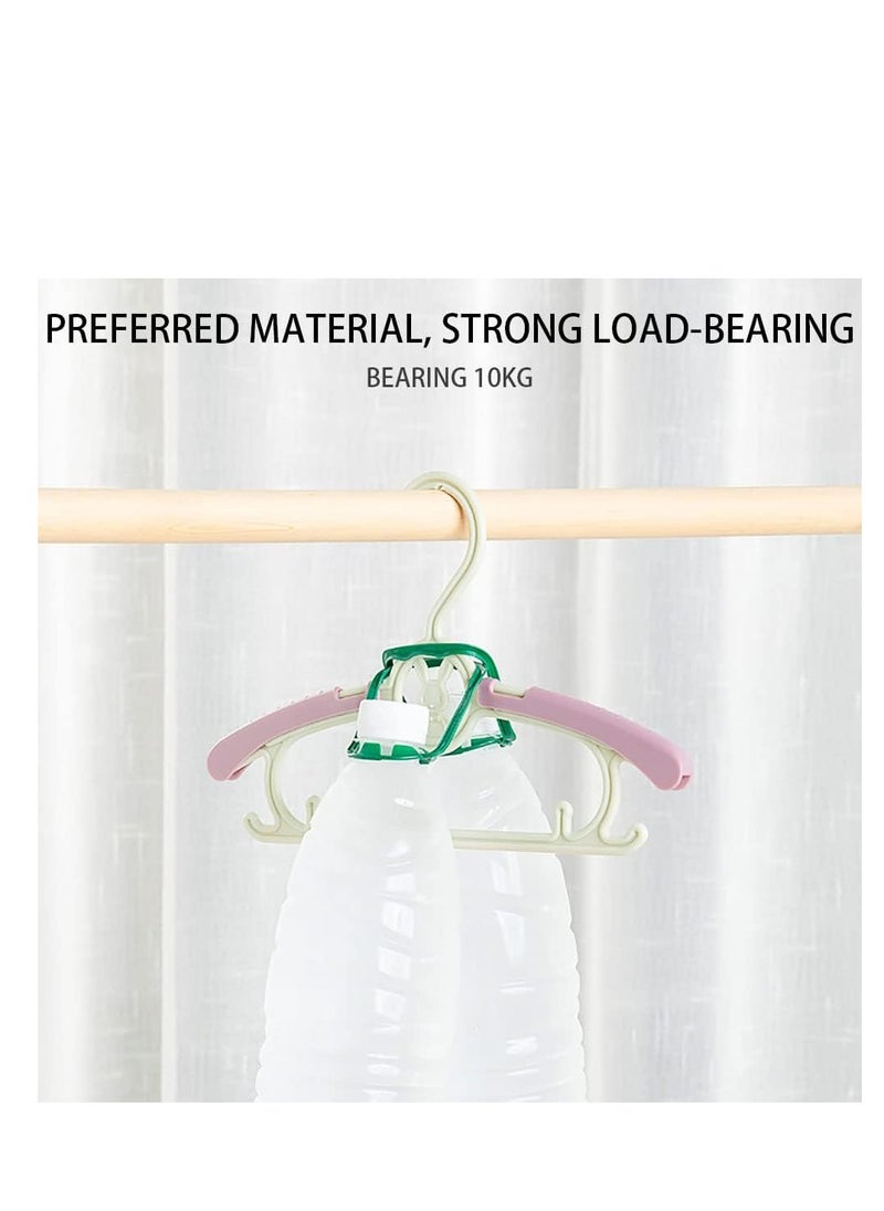 Generic - Extendable Baby Hangers, Baby Clothes Hangers, Adjustable Infant and Toddler Hangers, Non-Slip Children Coat Hanger Infant Pant Hanger Children Clothes Hangers, 20PCS (Purple) - Image 1