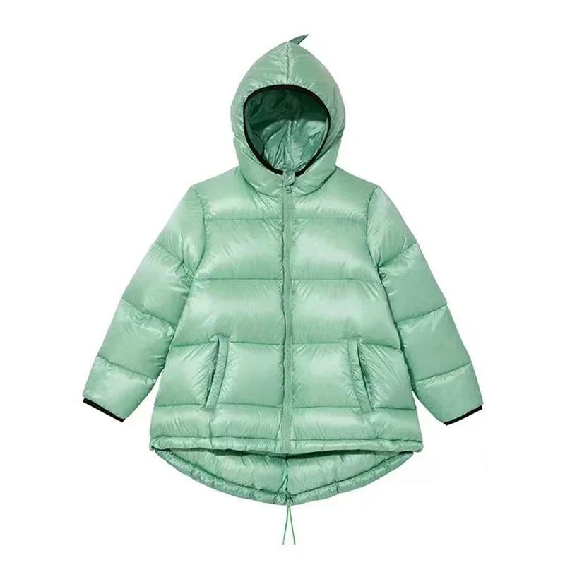 Winter Boys Girls Long Jacket 1-6 Years Old Kids Hooded Duck Down Jacket Big Kids Cold - Image 4
