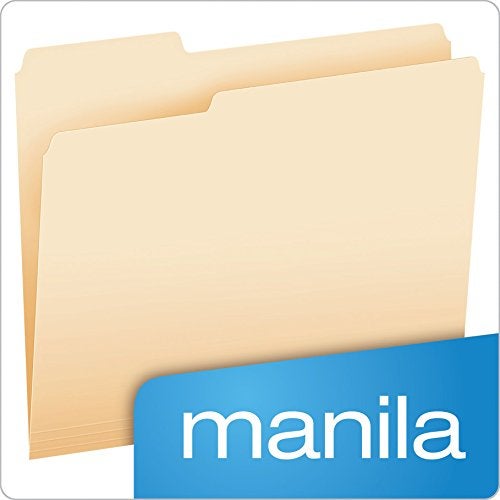 Pendaflex Essentials File Folders, Letter Size, 2/5 Cut, Manila, 100 per Box (752 2/5RE) - Image 3