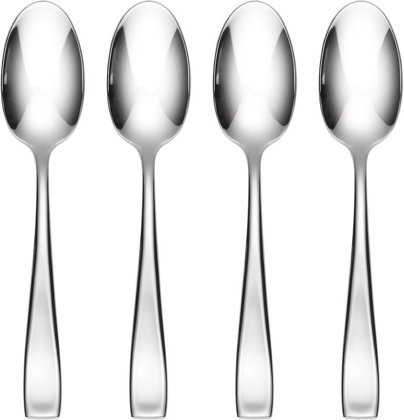 ONEIDA Moda Teaspoons, Set of 4,Silver - Image 1