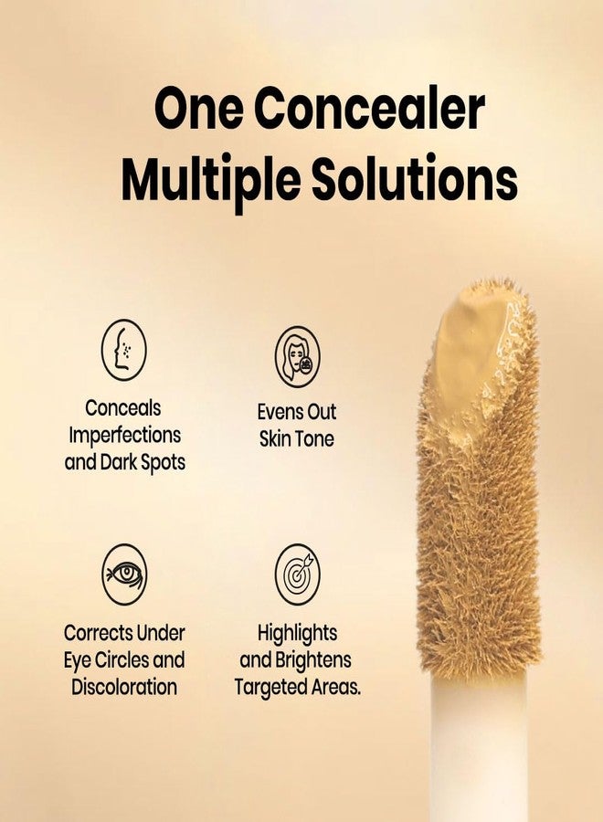Recode Ace of Base Concealer 6g | Shade 01 - Light | Natural Matte Finish | High Coverage | Waterproof | Lightweight - Image 3