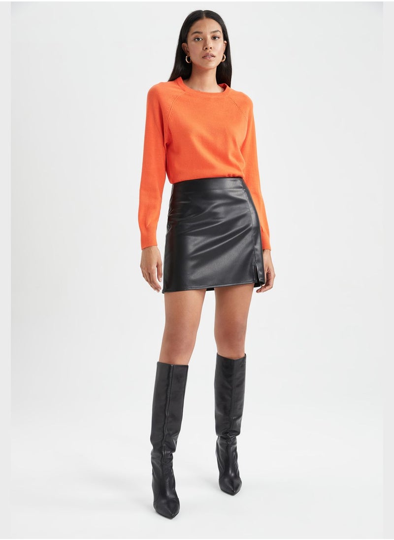 DeFacto - Regular Fit Crew Neck Sweater - Image 1