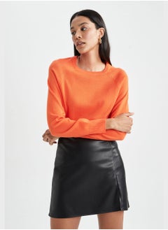 DeFacto Regular Fit Crew Neck Sweater  - Image 1