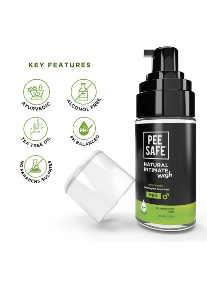 Pee Safe, Natural Intimate Wash, For Men, Cleans & Protects Skin - 100 Ml - Image 4
