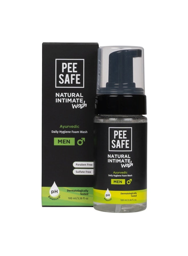 Pee Safe, Natural Intimate Wash, For Men, Cleans & Protects Skin - 100 Ml - Image 1