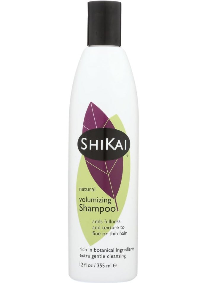 Shikai Natural Volumizing Shampoo to Add Fullness  Texture  12 Ounces Pack of 2