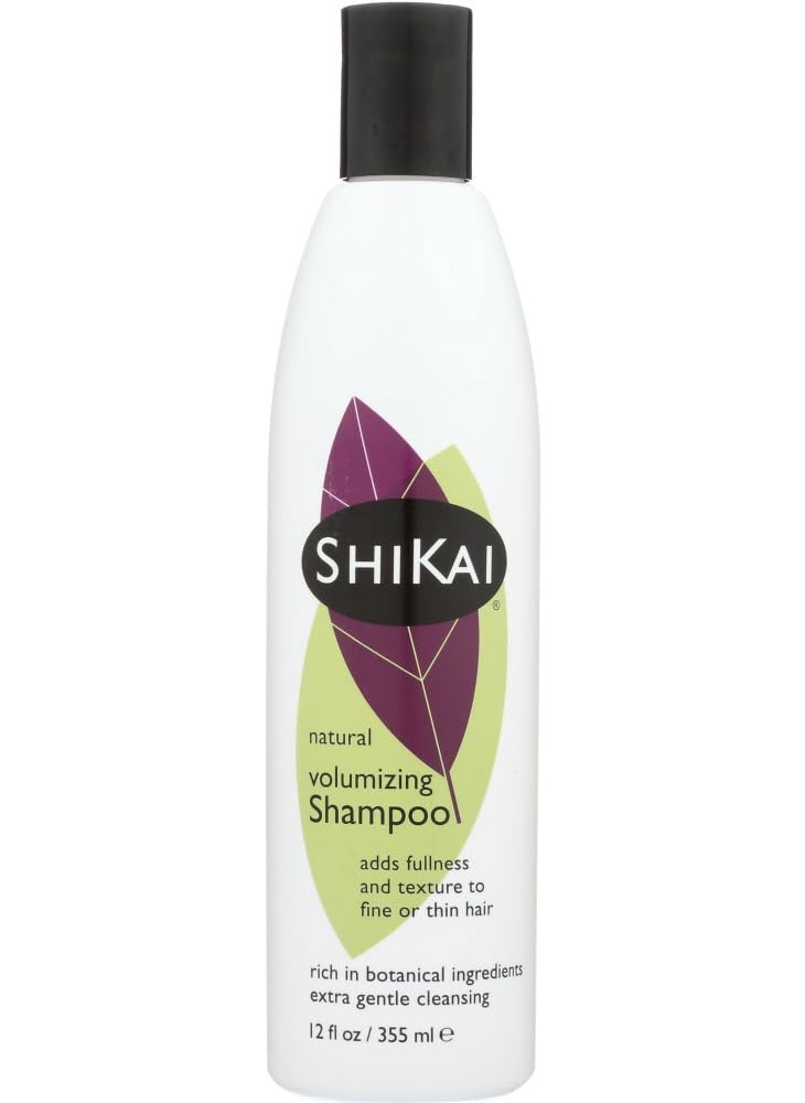 SHIKAI Shikai Natural Volumizing Shampoo to Add Fullness  Texture  12 Ounces Pack of 2 
