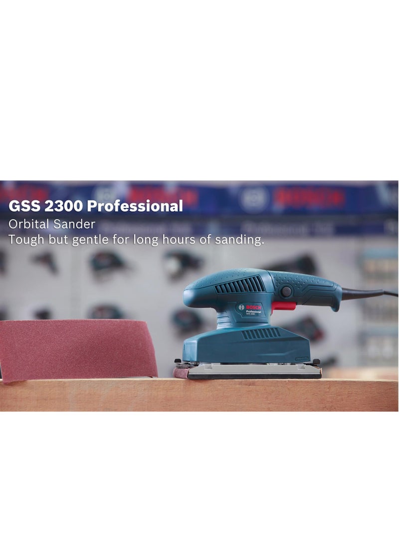 بوش بوش GSS 2300 اداة سنفرة احترافيه , 190 واط  - Image 2