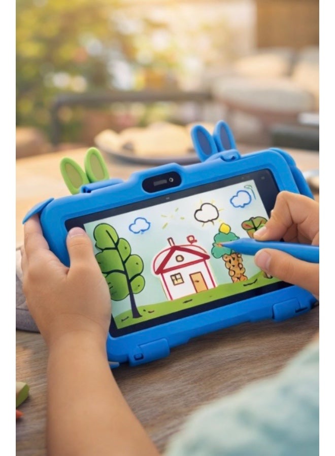 Zonify ZK701 Kids Learning Tablet | 7-Inch IPS Display | Android 15 | 5G Support | Child-Friendly Design - Image 2