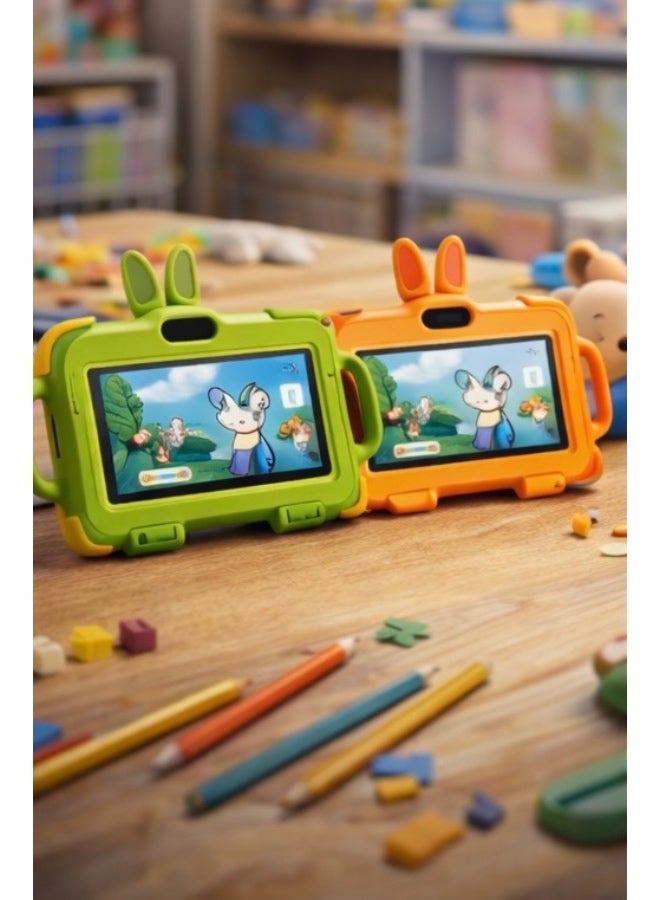Zonify ZK701 Kids Learning Tablet | 7-Inch IPS Display | Android 15 | 5G Support | Child-Friendly Design - Image 1