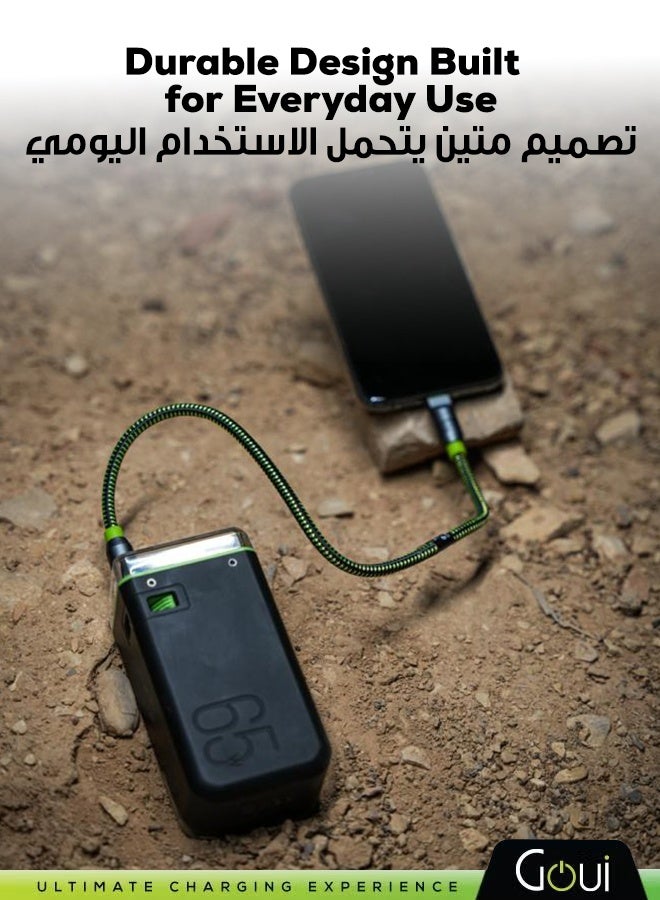 جوي كيبل بيست – معتمد من أبل MFi للشحن السريع ونقل البيانات، مزود بشريحة ذكية E‑Marker لتوصيل قوي وموثوق، متوفر بأطوال 30 سم، 1 م، 2 م، 3 م، ومتوافق مع أجهزة آيفون و ايباد و iPod المزودة بمنفذ لايتنق - Image 3