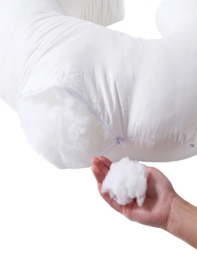 DONOMILO Nursing Pillow and Positioner, U Shape Nursing and Infant Support Pillow Head Positioner, Breastfeeding, Bottle Feeding, Baby Awake-Time Support（Pillow Only） - Image 3