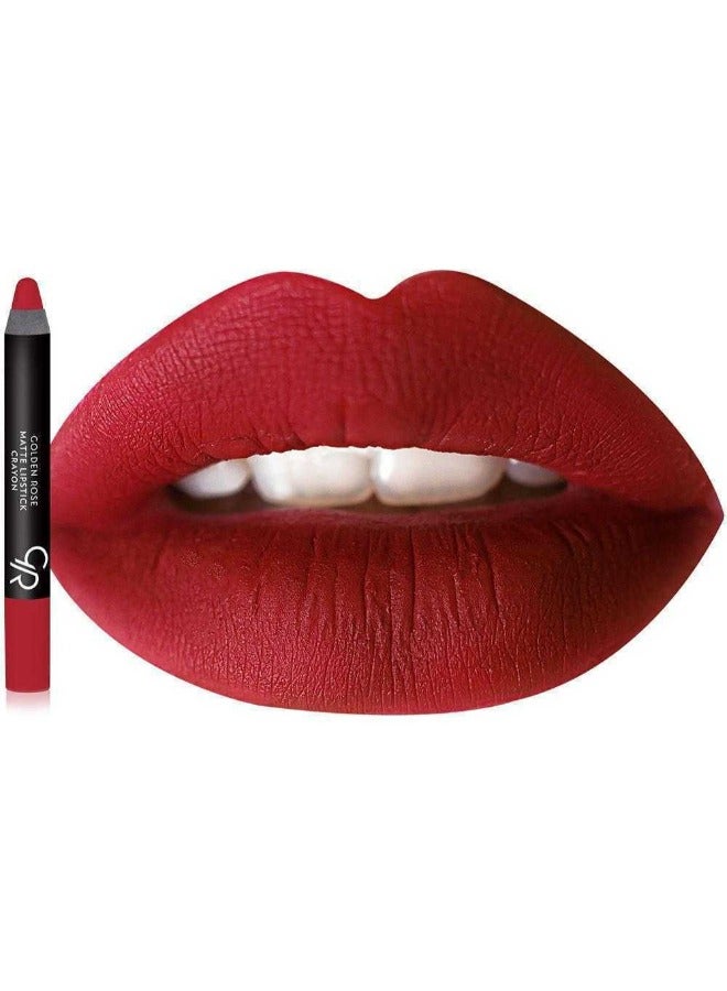 Golden Rose Golden Rose Matte Lipstick Crayon - NO.06 - Image 2