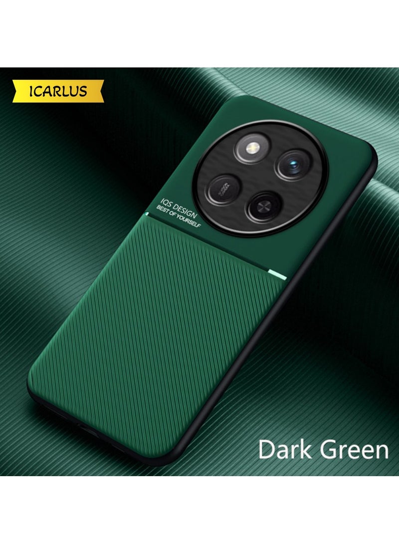 Case for Honor X9c 5G Magnetic Cover Dark Green