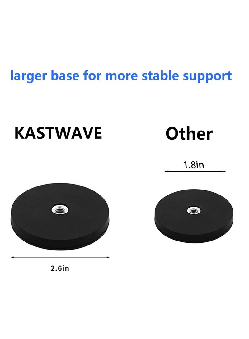 KASTWAVE Front Load Washer Door Prop, Magnetic Suction Cup Washing Machine Door Holder, Flexible Dryer Door Stand for Keeping Washer Dryer Door Open to Keep Dry and Prevent Odors - Image 2