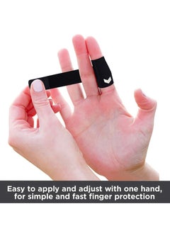 Y&D 2 Pcs Finger Splints Adjustable Brace Reusable Support Sleeves Compression Elastic Guard for Basketball Tennis Volleyball Badminton Arthritis Pain Sports Injuries  - Image 4