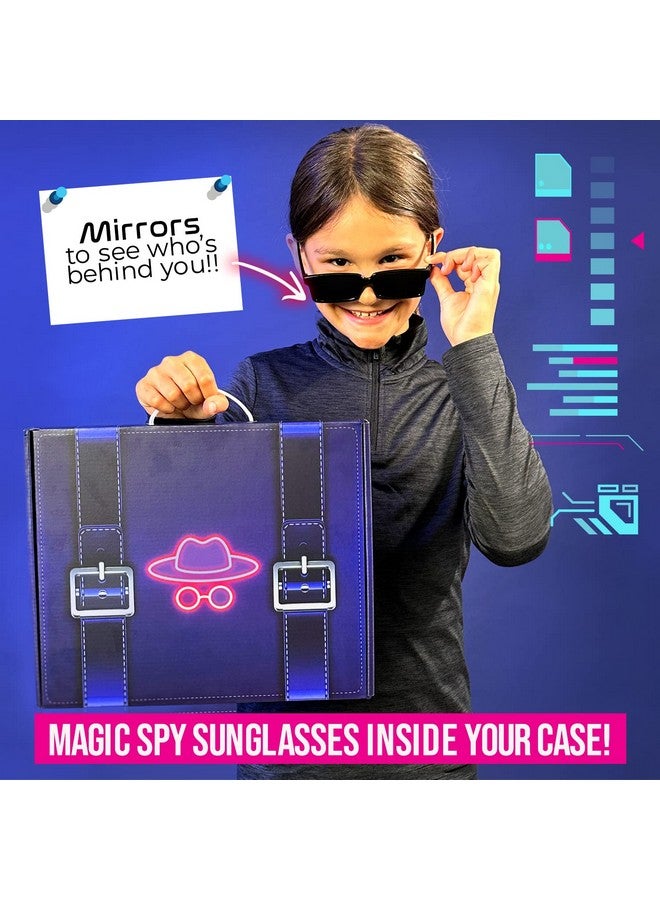 GirlZone Ultimate Secret Agent Writing Set, Exciting Spy Kit and Stationery for Girls with Spy Pen, Themed Stationery Paper and Fun Toys, Birthday, Easter Gifts for Kids - Image 3
