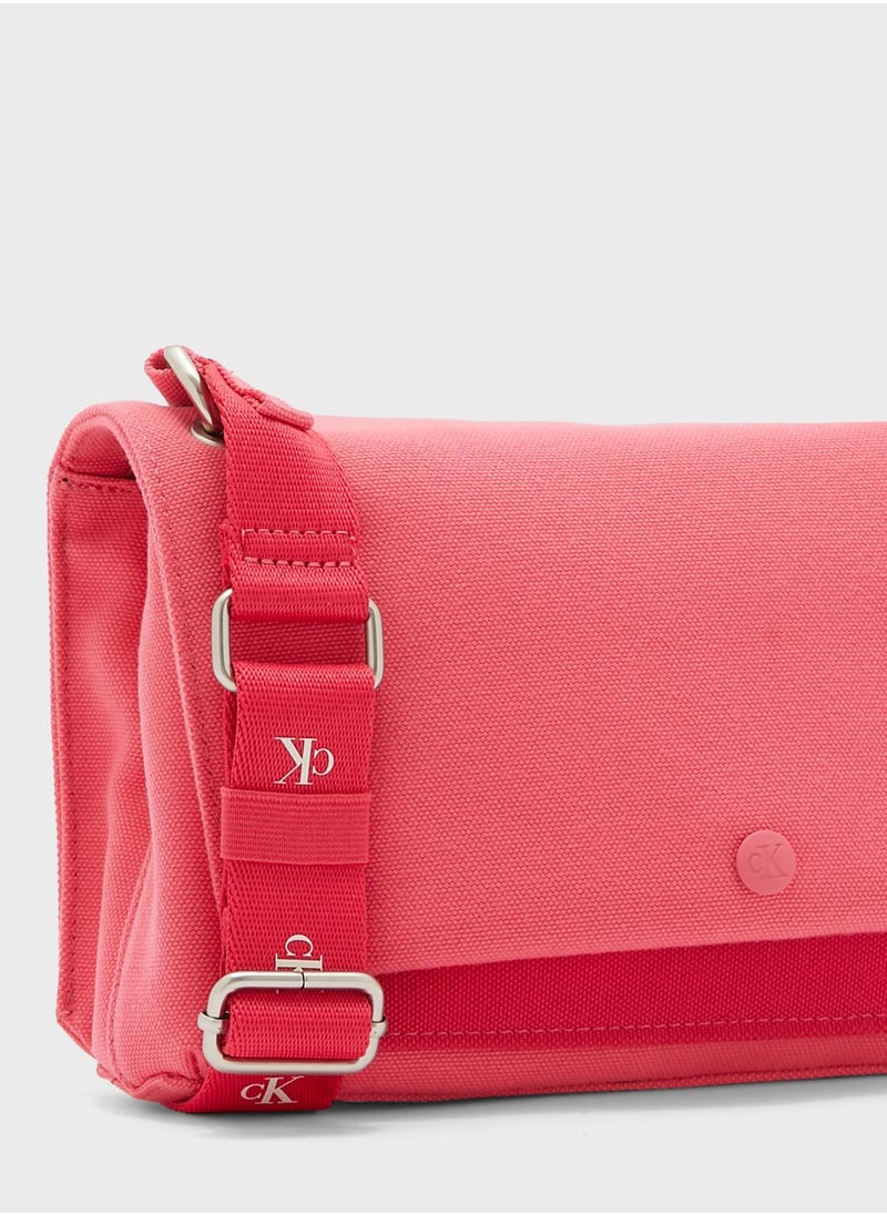 Calvin Klein Jeans - Ultralight Flap Over Crossbody Bag - Image 1