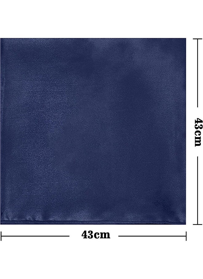 Arabest 20 Pack Satin Napkins Square Satin Cloth, Elegant Soft Silk Napkin, Smooth Washable Table Napkins, For Weddings Dinner Restaurant Party Decoration,17x 17inch  - Image 2