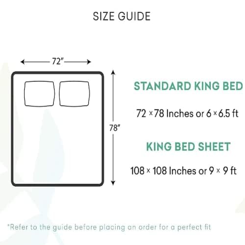 AMEYAA 320 TC Cotton Feel Glace Cotton Elastic Fitted Printed King Size Double Bed Bedsheet with 2 Pillow Coverm Fits Upto 8 inches Mattress,Size- 72x78x10 Inches,Beige - Image 5