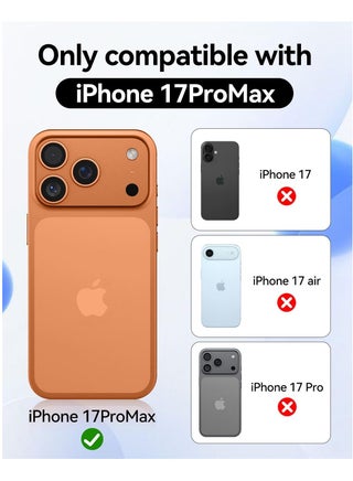 [حزمة من 3 قطع] واقي شاشة عدسة الكاميرا لهاتف iPhone 17 Pro max مقاس 6.9 بوصة، واقي شاشة زجاجي شفاف عالي الوضوح بصلابة 9H - view 2